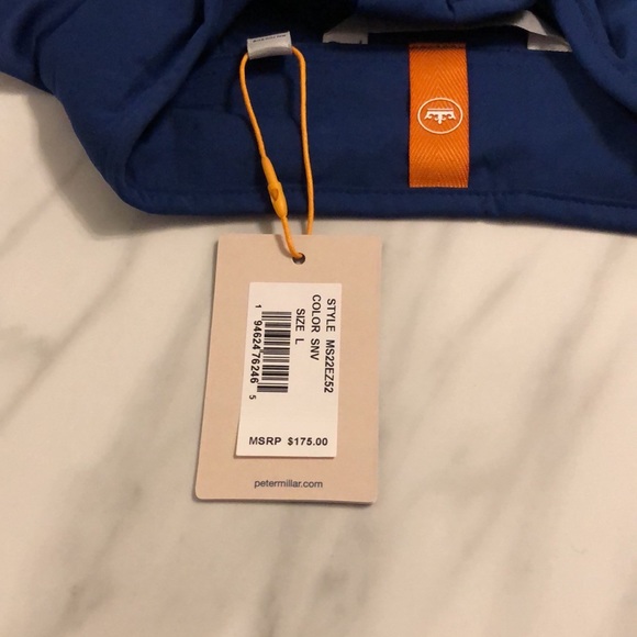 Men's Peter Millar Hyperlight Weld Hybrid 1/2-Zip Jacket - Picture 3 of 4